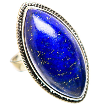 Lapis Lazuli Rings handcrafted by Ana Silver Co - RING131725 - Photo 2
