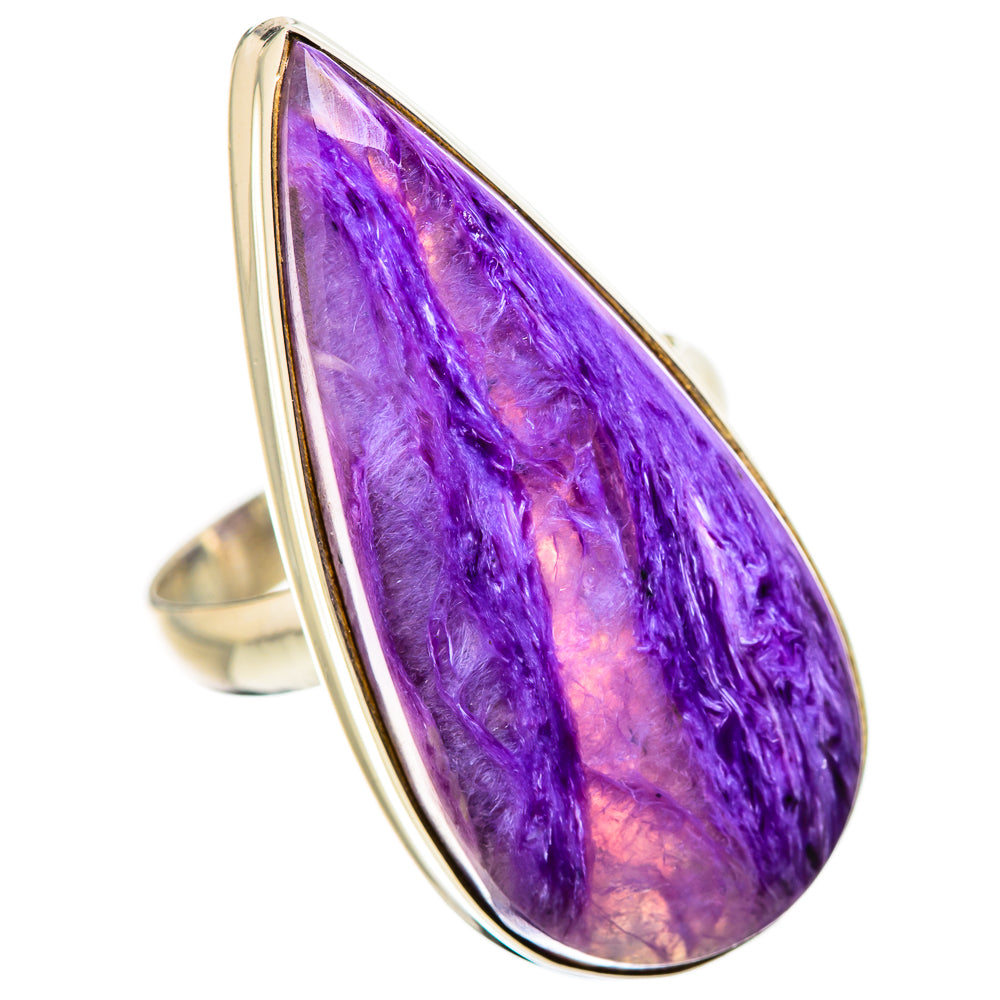 Charoite Rings handcrafted by Ana Silver Co - RING131732 - Photo 2