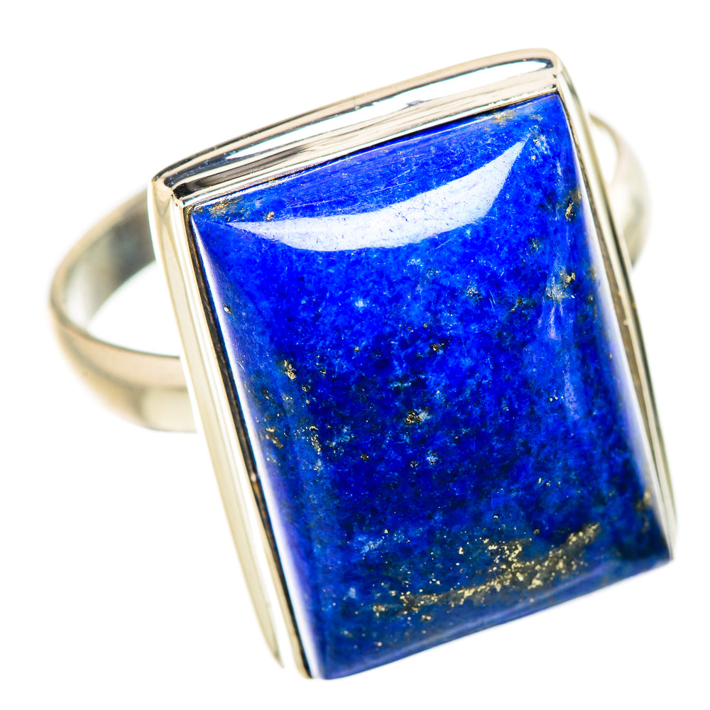 Lapis Lazuli Rings handcrafted by Ana Silver Co - RING131735 - Photo 2