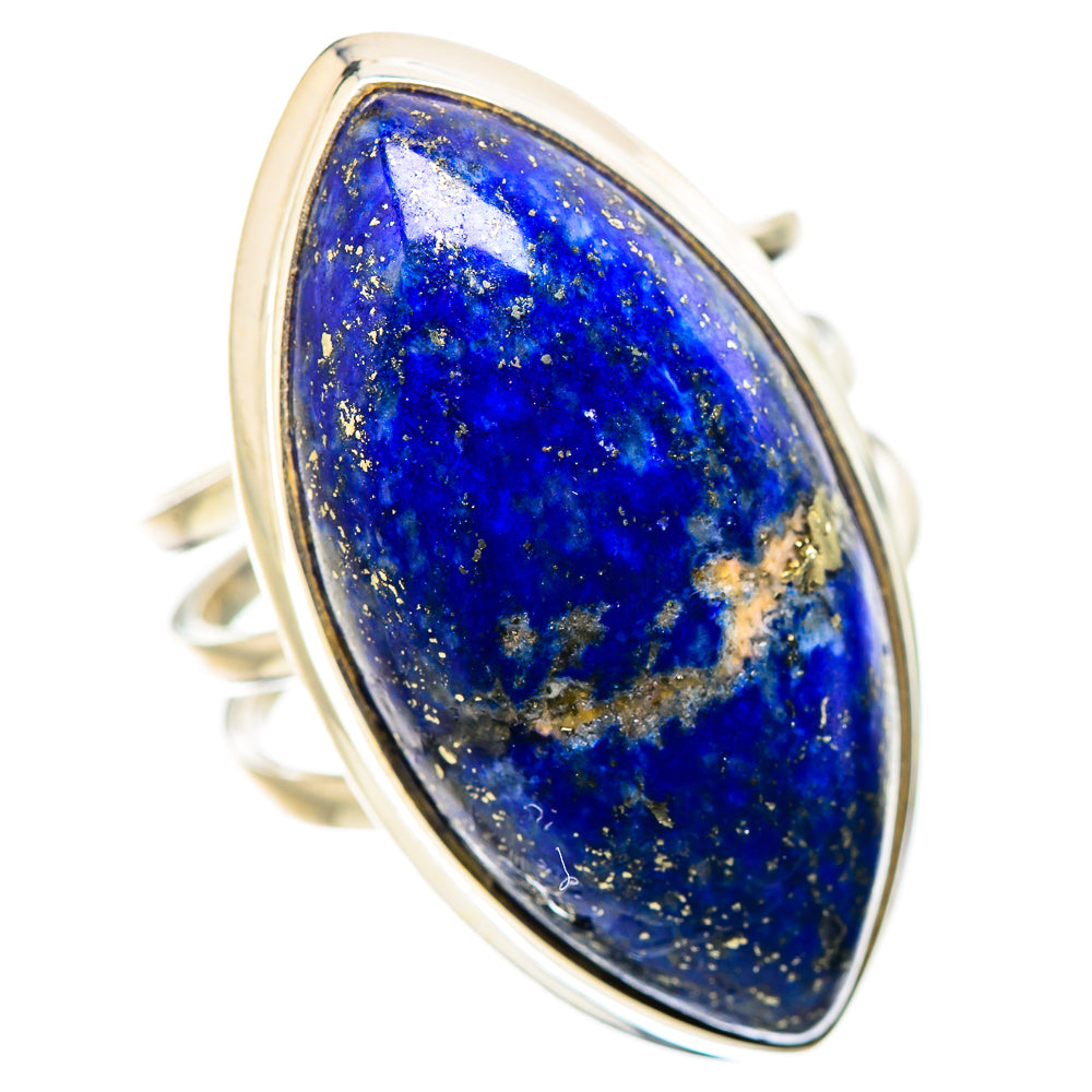 Lapis Lazuli Rings handcrafted by Ana Silver Co - RING131736 - Photo 2