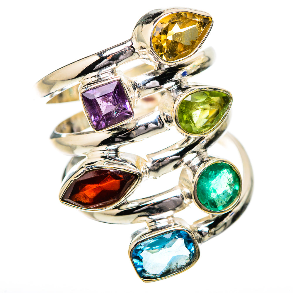 Garnet Rings handcrafted by Ana Silver Co - RING131759 - Photo 2