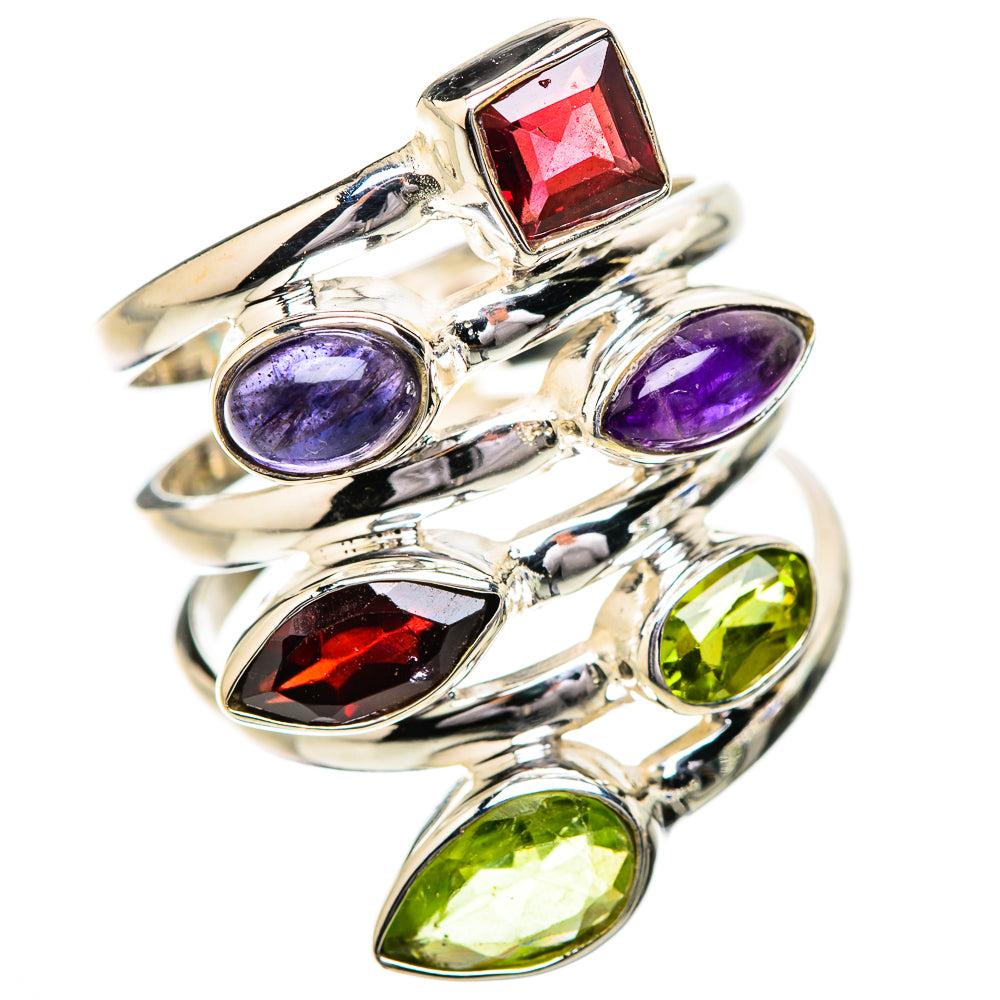 Garnet Rings handcrafted by Ana Silver Co - RING131760 - Photo 2
