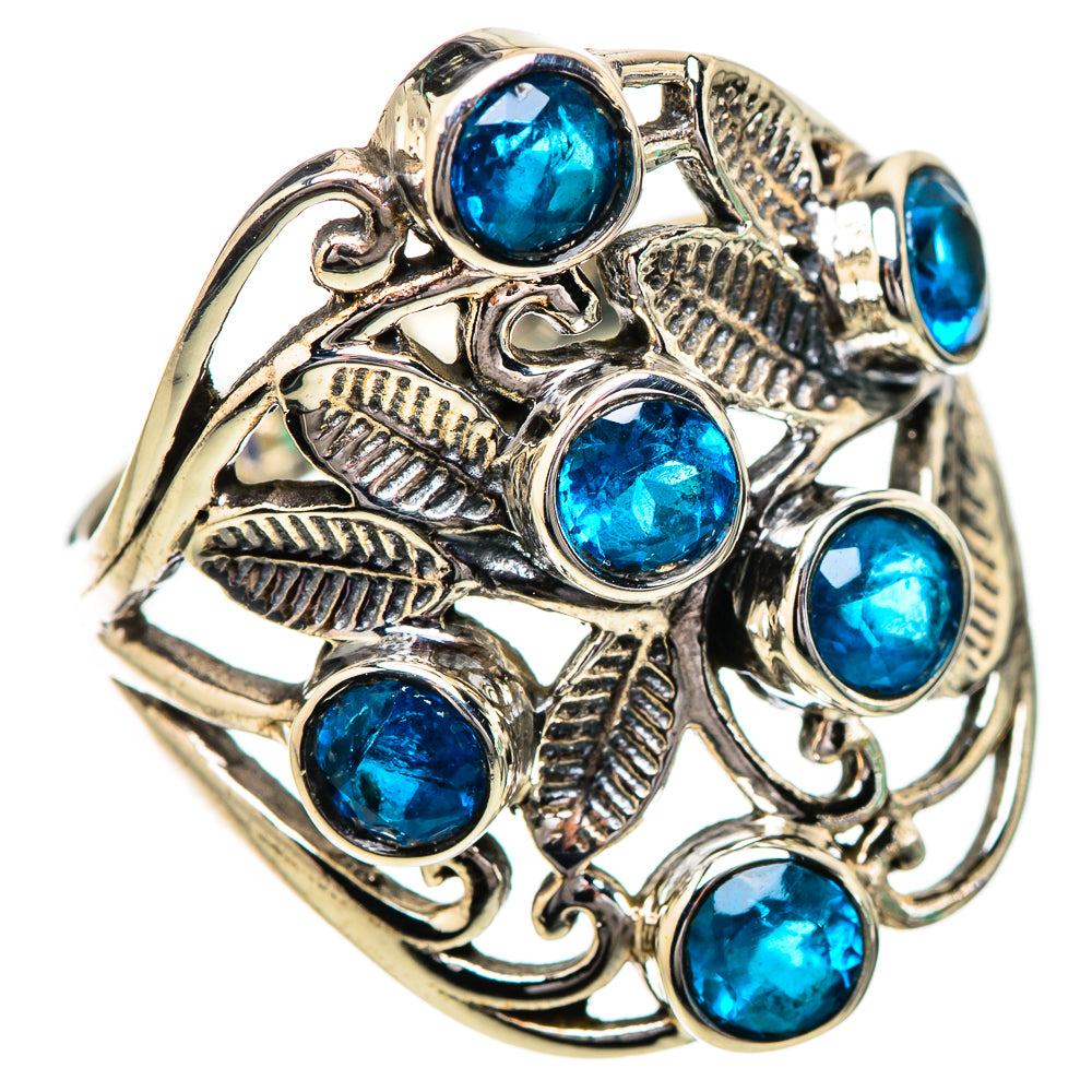Swiss Blue Topaz Rings handcrafted by Ana Silver Co - RING131767 - Photo 2