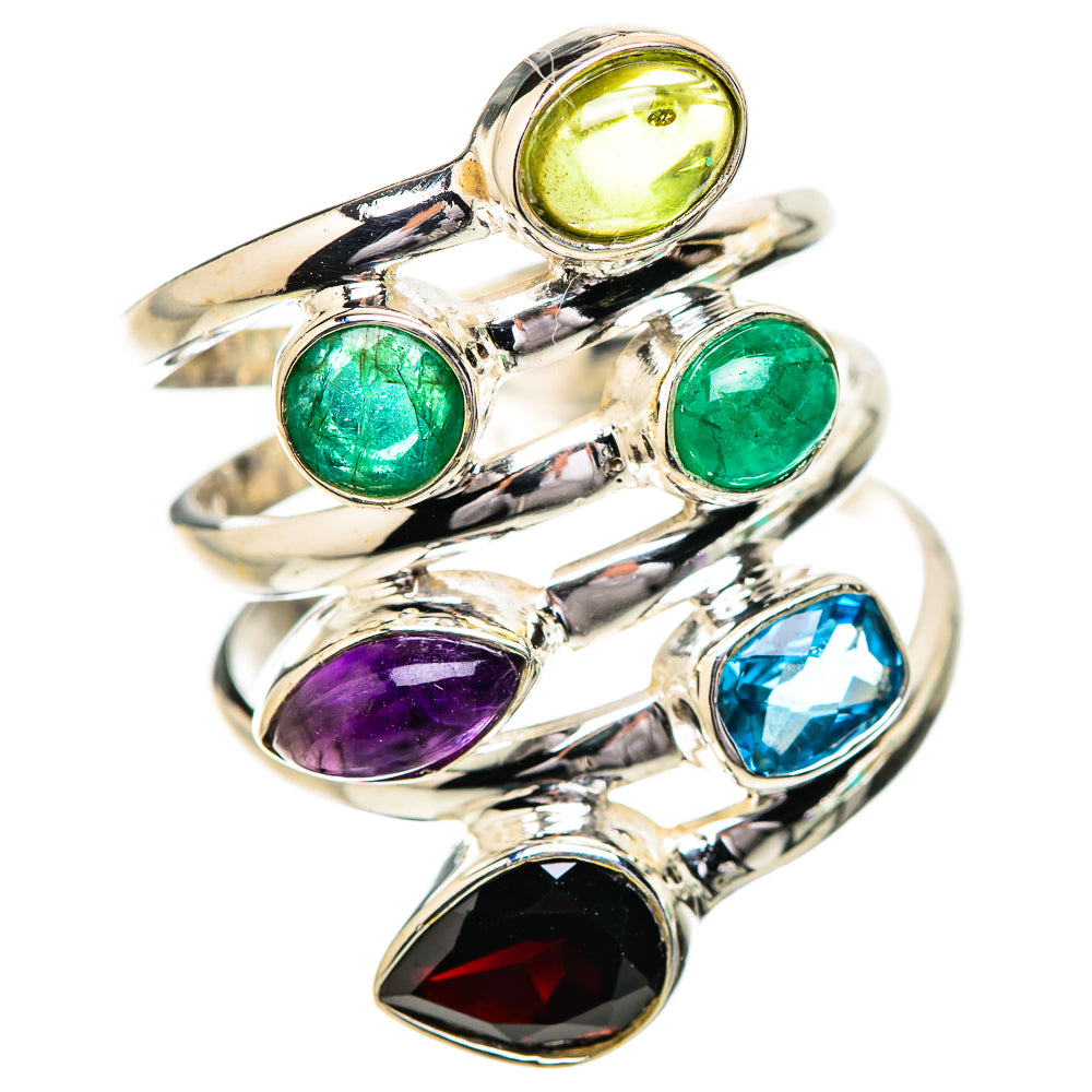 Garnet Rings handcrafted by Ana Silver Co - RING131774 - Photo 2