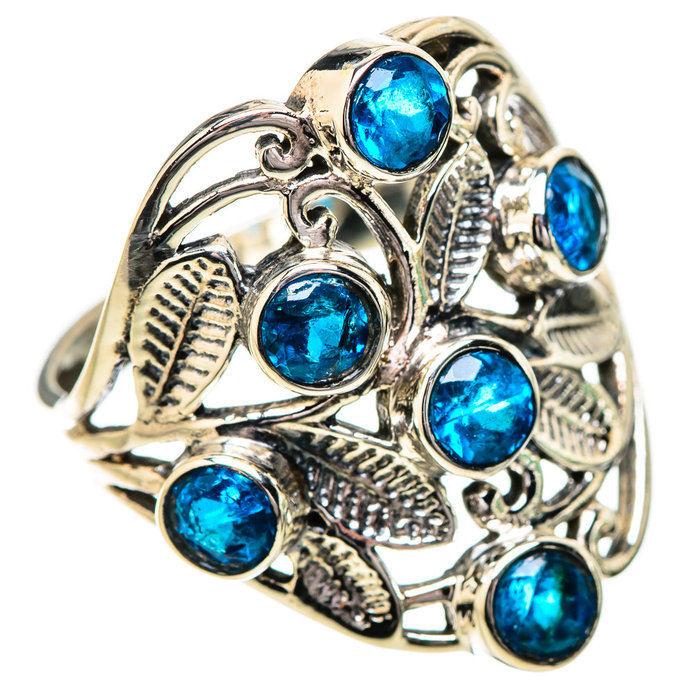 Swiss Blue Topaz Rings handcrafted by Ana Silver Co - RING131779 - Photo 2