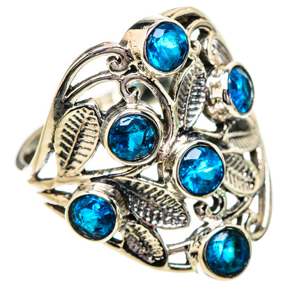 Swiss Blue Topaz Rings handcrafted by Ana Silver Co - RING131779 - Photo 2