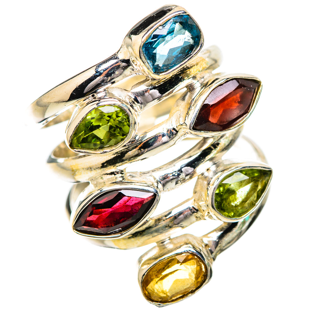 Garnet Rings handcrafted by Ana Silver Co - RING131789 - Photo 2