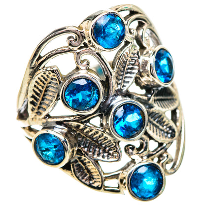 Swiss Blue Topaz Rings handcrafted by Ana Silver Co - RING131808 - Photo 2