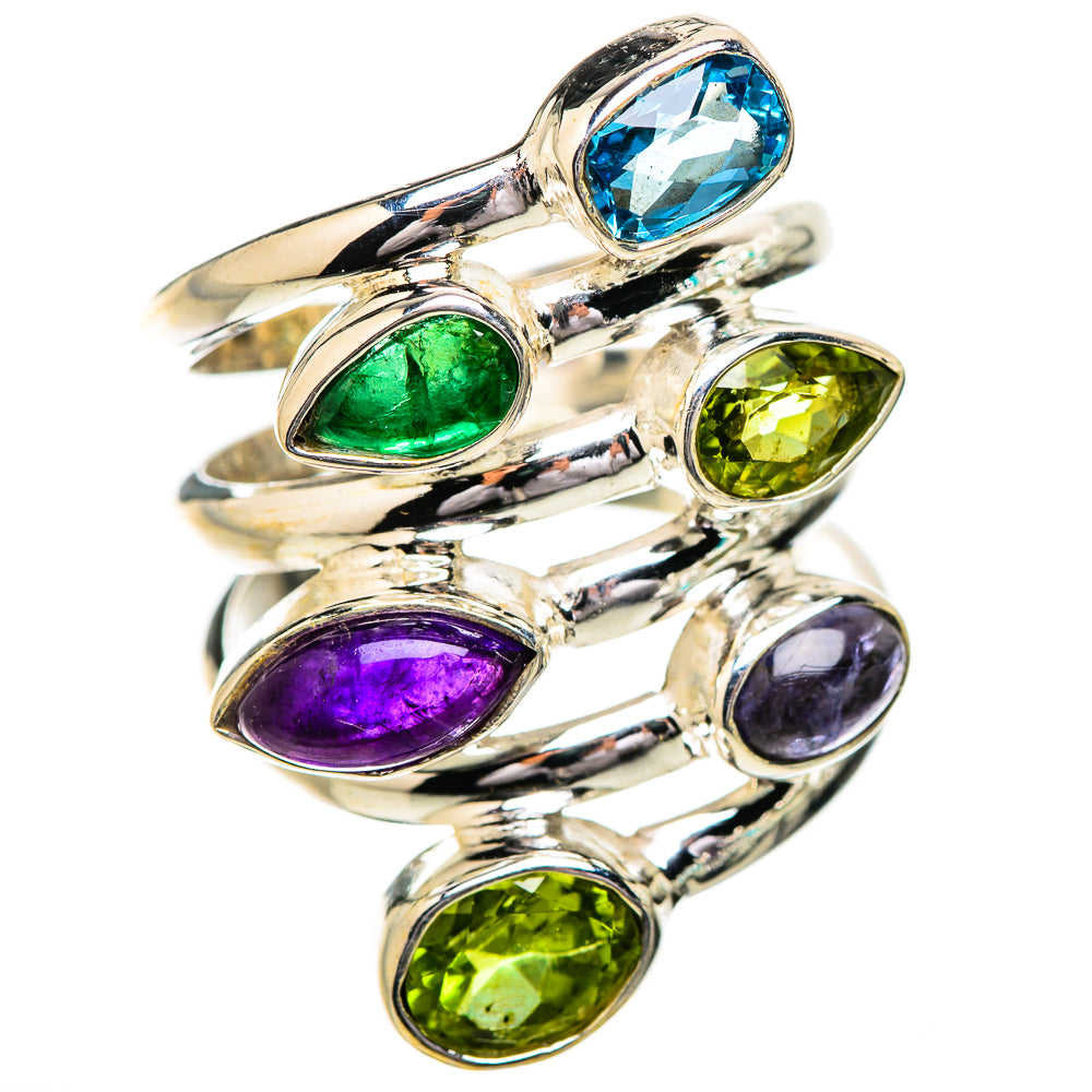Peridot Rings handcrafted by Ana Silver Co - RING131827 - Photo 2