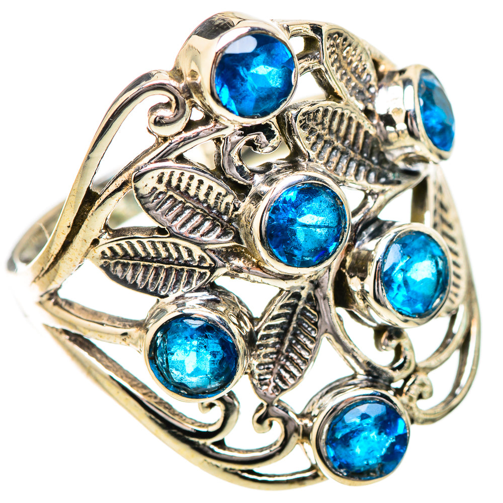 Swiss Blue Topaz Rings handcrafted by Ana Silver Co - RING131830 - Photo 2