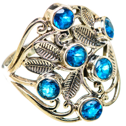 Swiss Blue Topaz Rings handcrafted by Ana Silver Co - RING131830 - Photo 2
