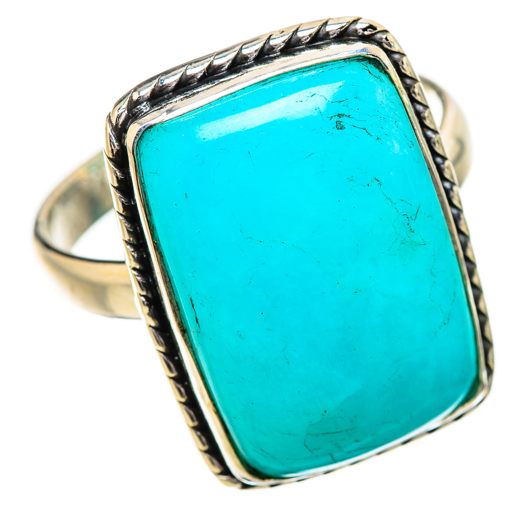 Amazonite Rings handcrafted by Ana Silver Co - RING131839 - Photo 2