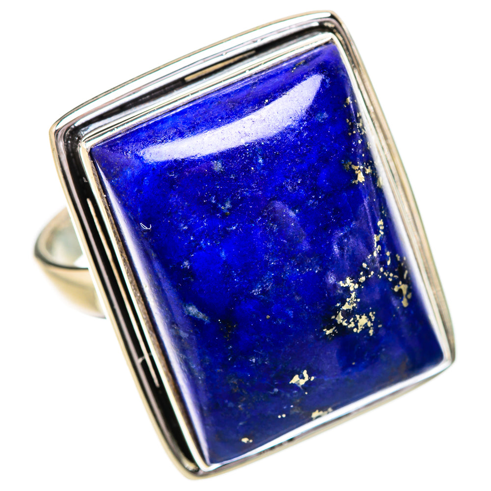 Lapis Lazuli Rings handcrafted by Ana Silver Co - RING131856 - Photo 2