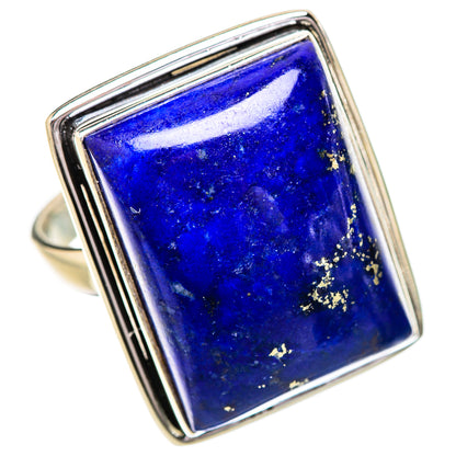 Lapis Lazuli Rings handcrafted by Ana Silver Co - RING131856 - Photo 2