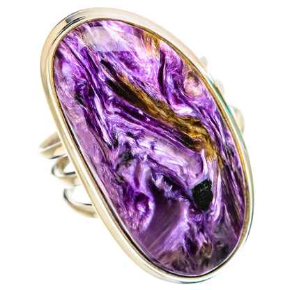 Charoite Rings handcrafted by Ana Silver Co - RING131866 - Photo 2