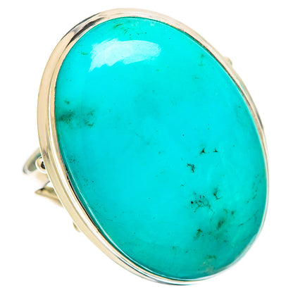 Chrysocolla Rings handcrafted by Ana Silver Co - RING131879 - Photo 2