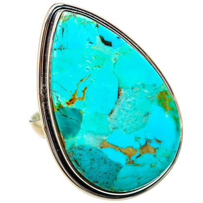 Chrysocolla Rings handcrafted by Ana Silver Co - RING131880 - Photo 2