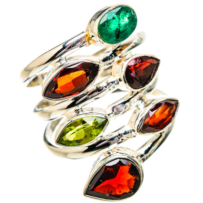 Garnet Rings handcrafted by Ana Silver Co - RING131892 - Photo 2