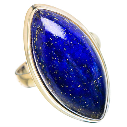 Lapis Lazuli Rings handcrafted by Ana Silver Co - RING131898 - Photo 2