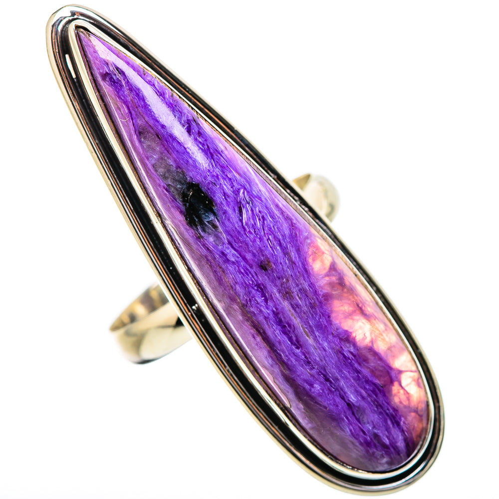 Charoite Rings handcrafted by Ana Silver Co - RING131907 - Photo 2