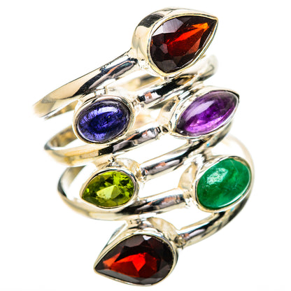 Garnet Rings handcrafted by Ana Silver Co - RING131908 - Photo 2
