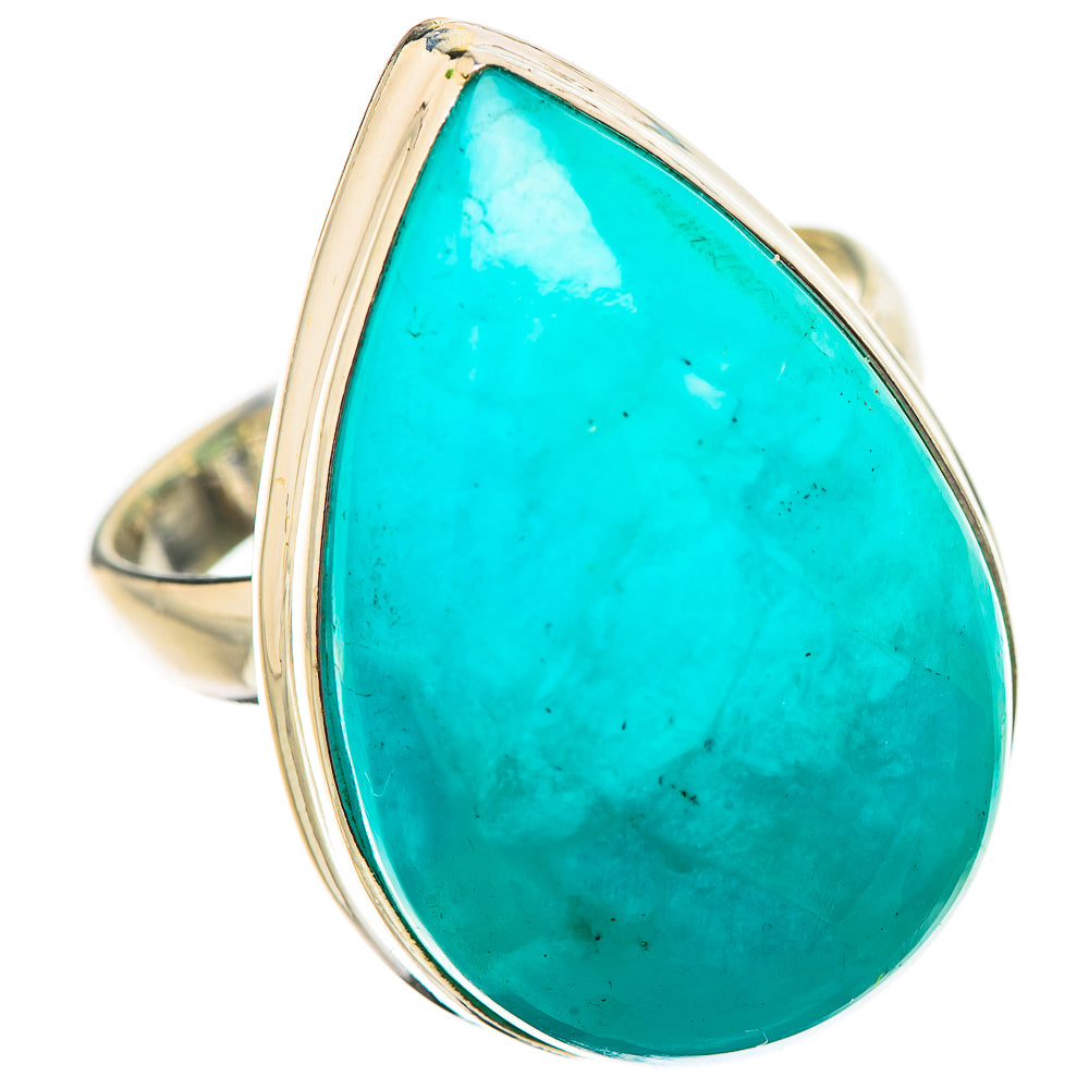 Amazonite Rings handcrafted by Ana Silver Co - RING131936 - Photo 2