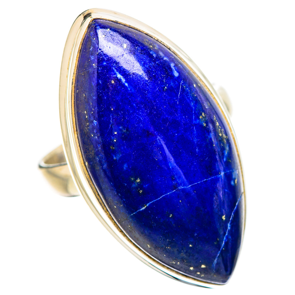 Lapis Lazuli Rings handcrafted by Ana Silver Co - RING131937 - Photo 2