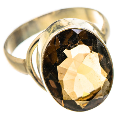 Smoky Quartz Rings handcrafted by Ana Silver Co - RING131955 - Photo 2