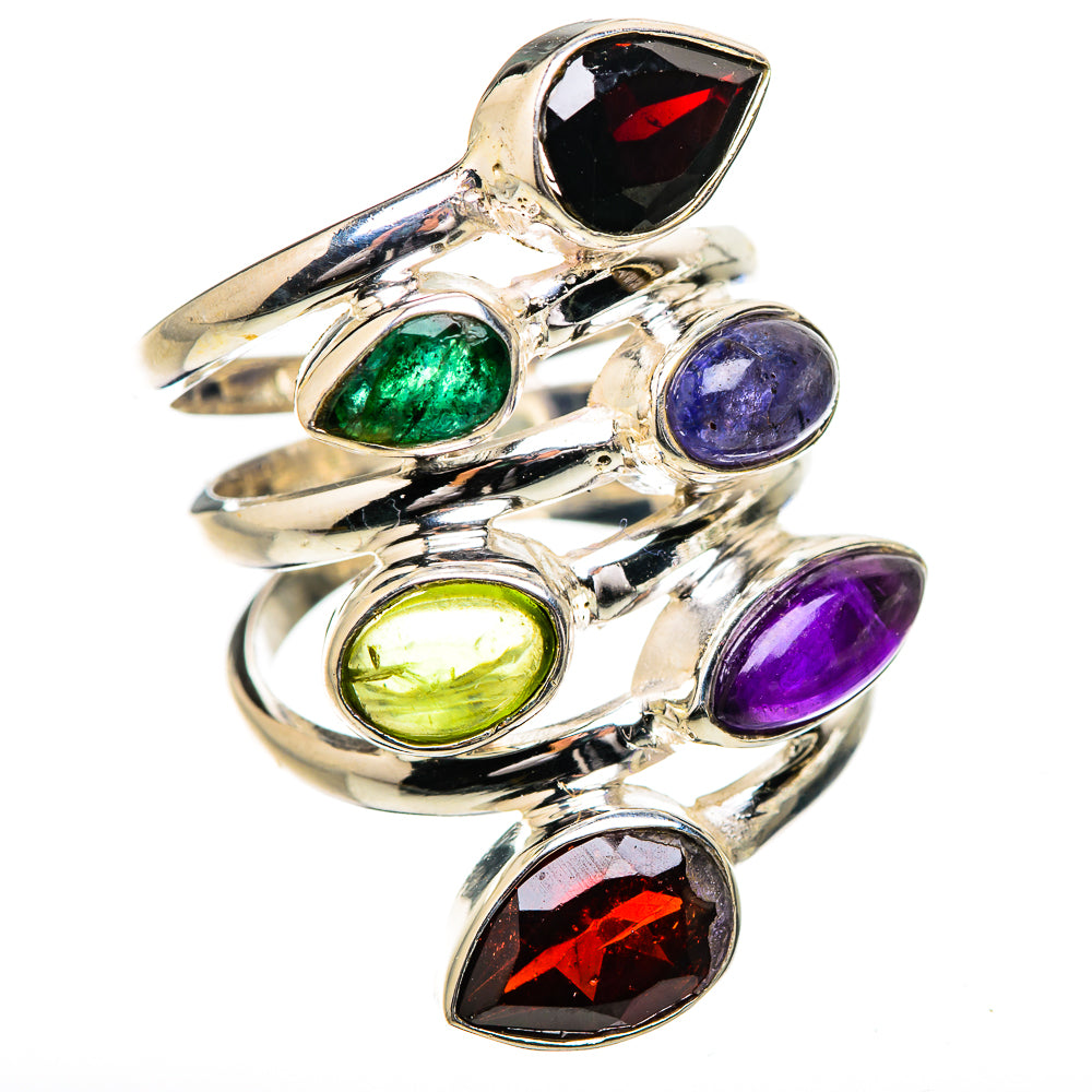 Garnet Rings handcrafted by Ana Silver Co - RING131967 - Photo 2