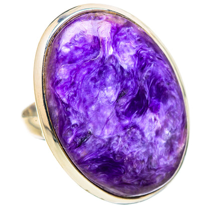 Charoite Rings handcrafted by Ana Silver Co - RING131978 - Photo 2