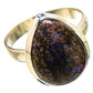 Andamooka Opal Rings handcrafted by Ana Silver Co - RING131982 - Photo 2