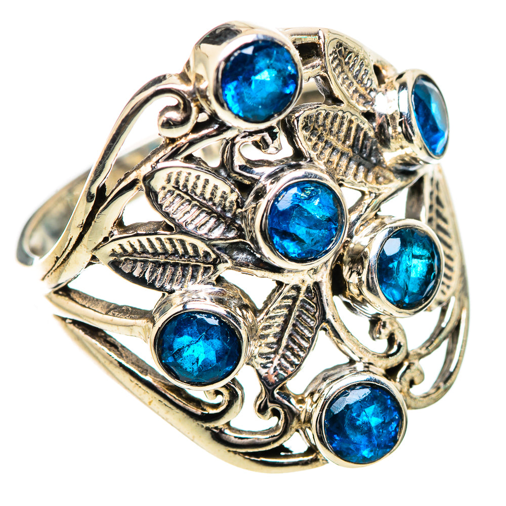 Swiss Blue Topaz Rings handcrafted by Ana Silver Co - RING131988 - Photo 2