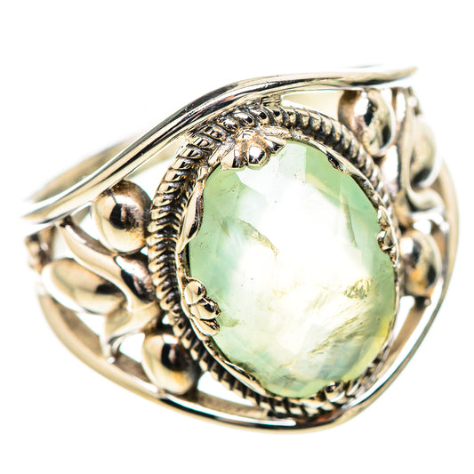 Prehnite Rings handcrafted by Ana Silver Co - RING131990 - Photo 2