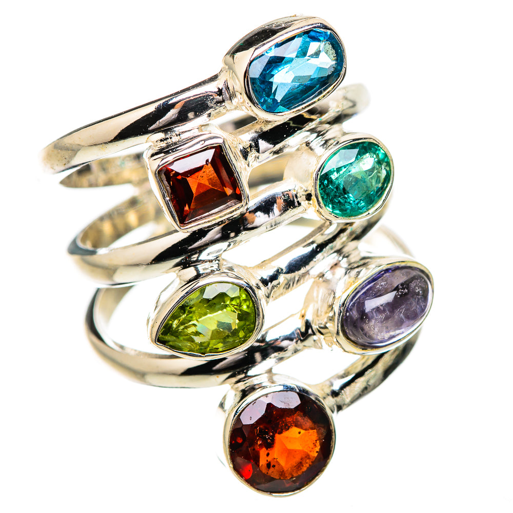 Garnet Rings handcrafted by Ana Silver Co - RING131999 - Photo 2