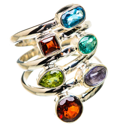 Garnet Rings handcrafted by Ana Silver Co - RING131999 - Photo 2