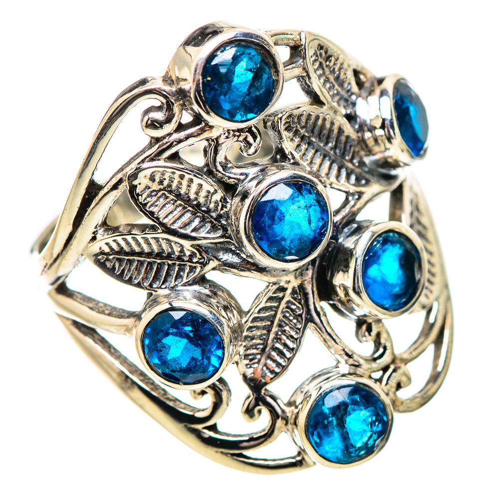 Swiss Blue Topaz Rings handcrafted by Ana Silver Co - RING132002 - Photo 2