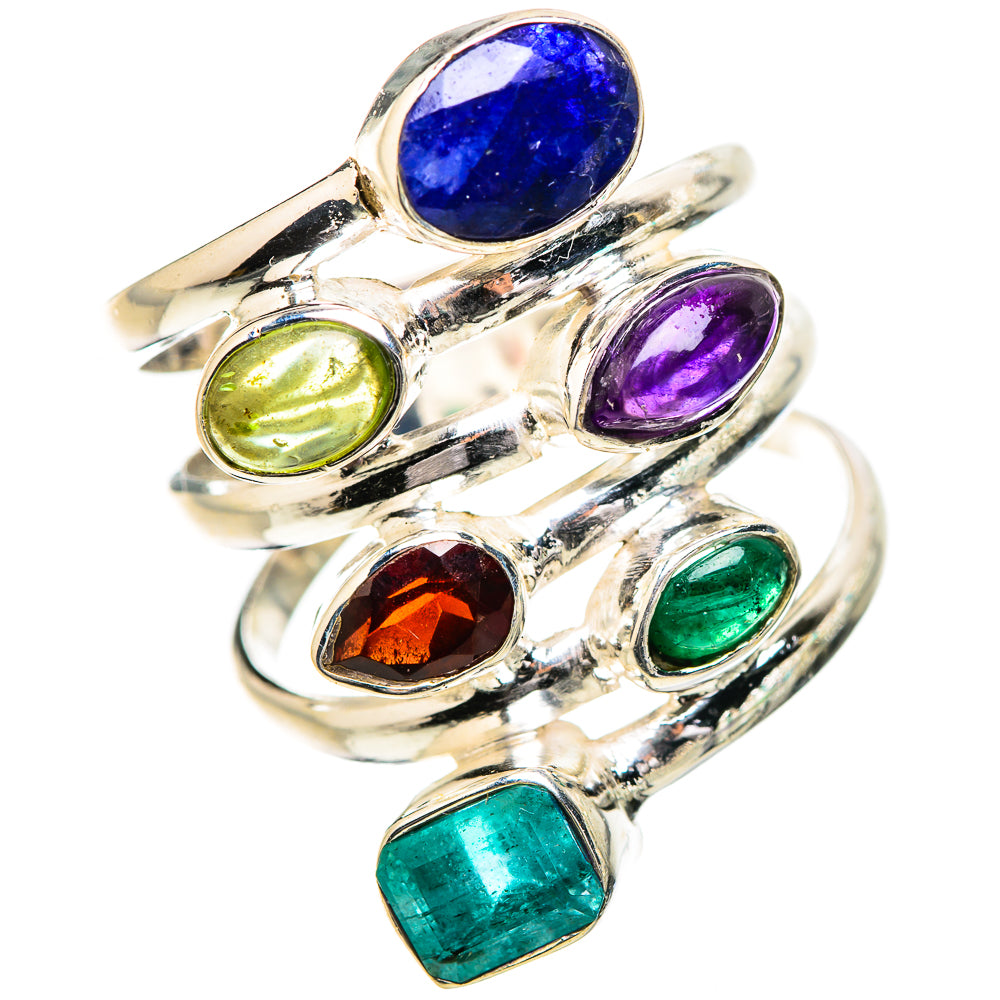 Sapphire Rings handcrafted by Ana Silver Co - RING132017 - Photo 2