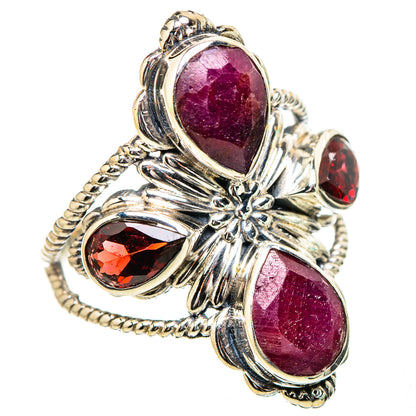Ruby Rings handcrafted by Ana Silver Co - RING132044 - Photo 2