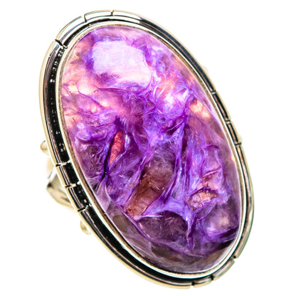 Charoite Rings handcrafted by Ana Silver Co - RING132067 - Photo 2