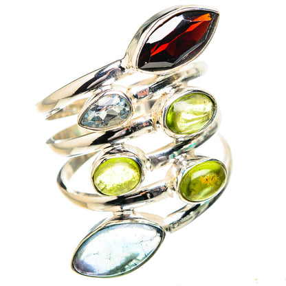 Garnet Rings handcrafted by Ana Silver Co - RING132070 - Photo 2