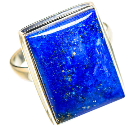 Lapis Lazuli Rings handcrafted by Ana Silver Co - RING132096 - Photo 2