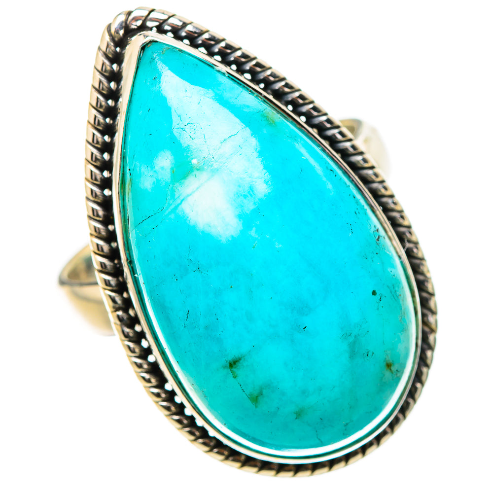 Amazonite Rings handcrafted by Ana Silver Co - RING132097 - Photo 2