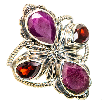 Ruby Rings handcrafted by Ana Silver Co - RING132105 - Photo 2