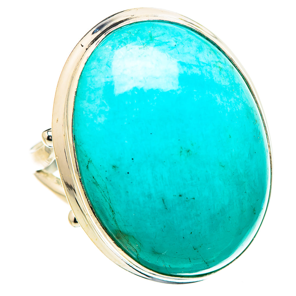 Amazonite Rings handcrafted by Ana Silver Co - RING132114 - Photo 2
