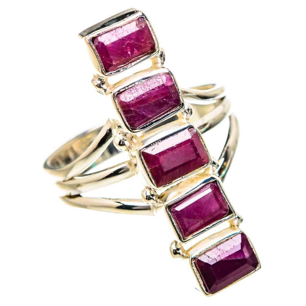 Ruby Rings handcrafted by Ana Silver Co - RING132138 - Photo 2