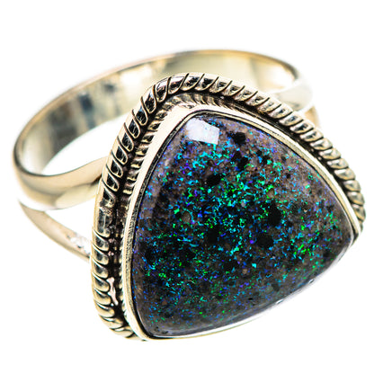 Andamooka Opal Rings handcrafted by Ana Silver Co - RING132164 - Photo 2