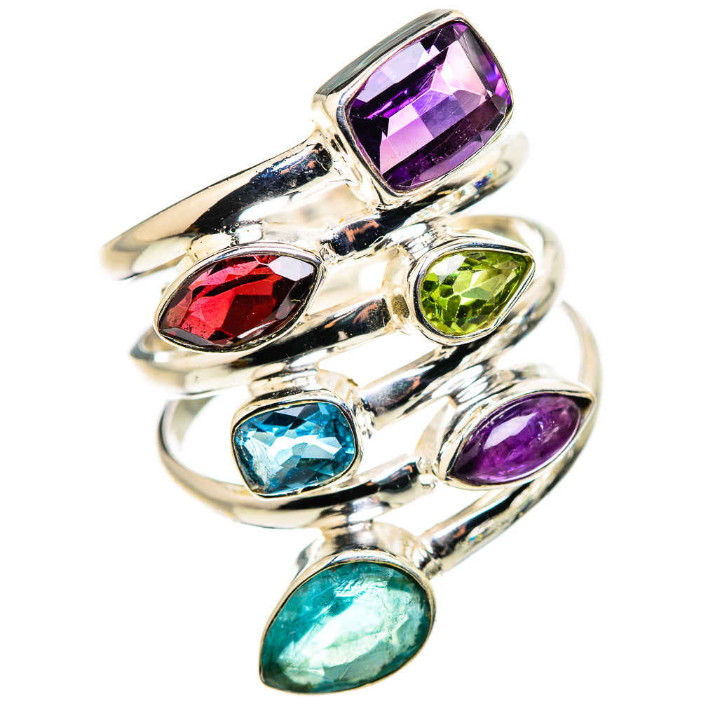 Amethyst Rings handcrafted by Ana Silver Co - RING132178 - Photo 2