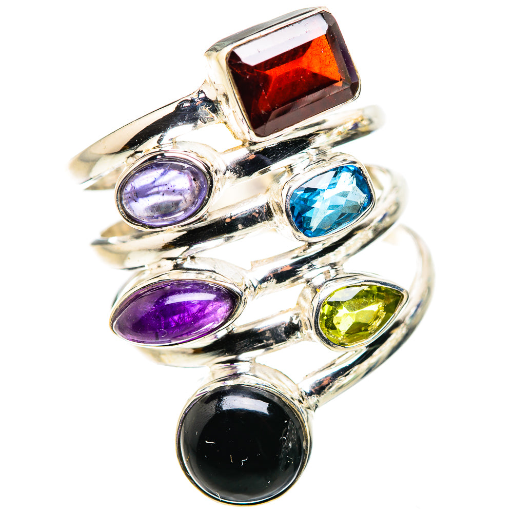 Garnet Rings handcrafted by Ana Silver Co - RING132194 - Photo 2