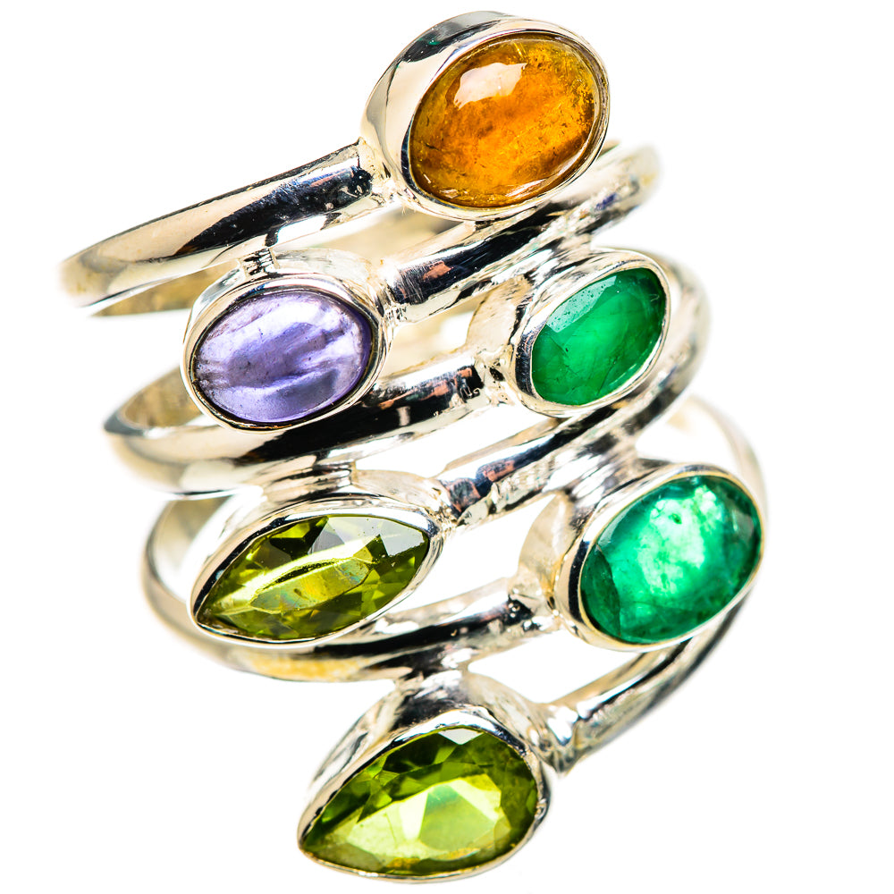 Peridot Rings handcrafted by Ana Silver Co - RING132195 - Photo 2