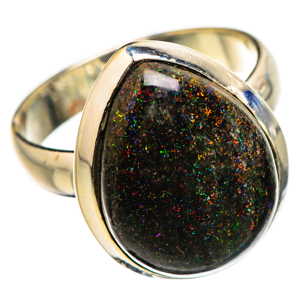 Andamooka Opal Rings handcrafted by Ana Silver Co - RING132197 - Photo 2